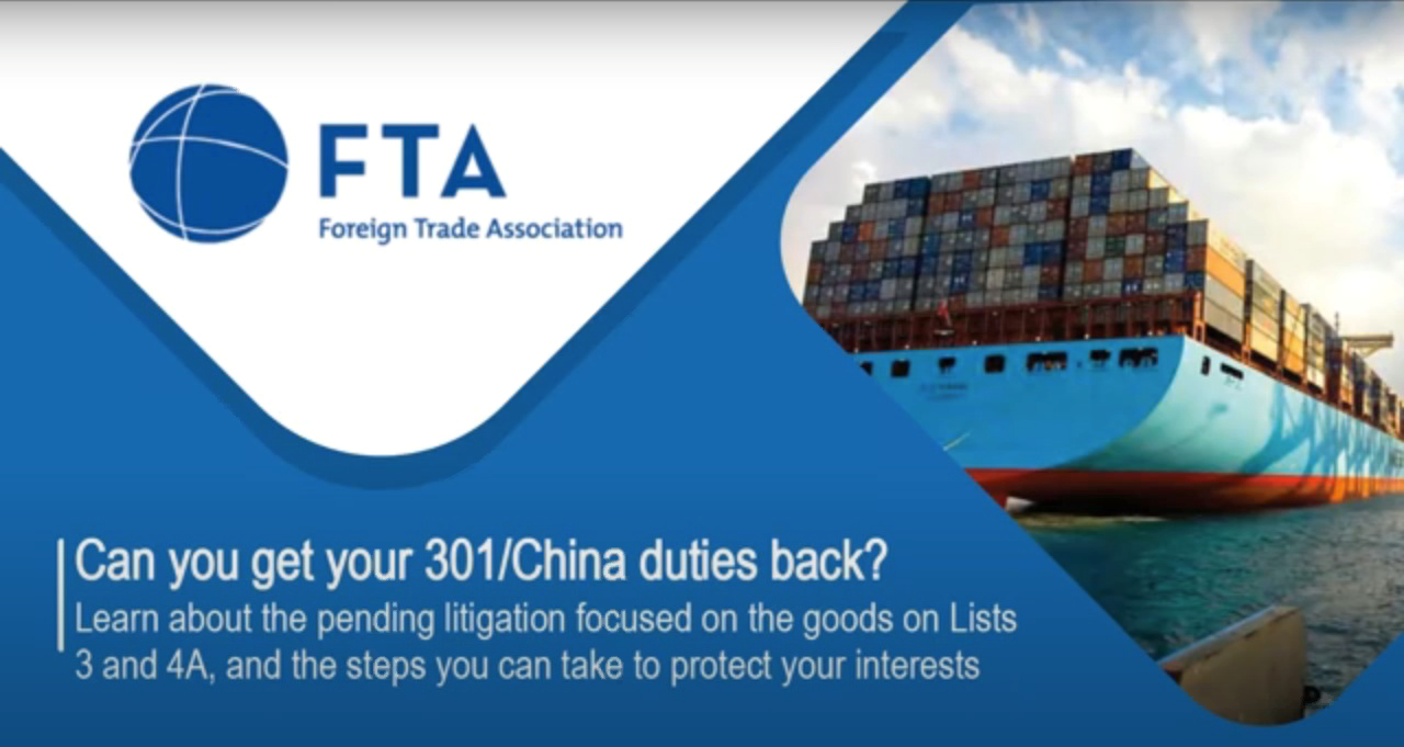 Can you get your 301/China duties back?