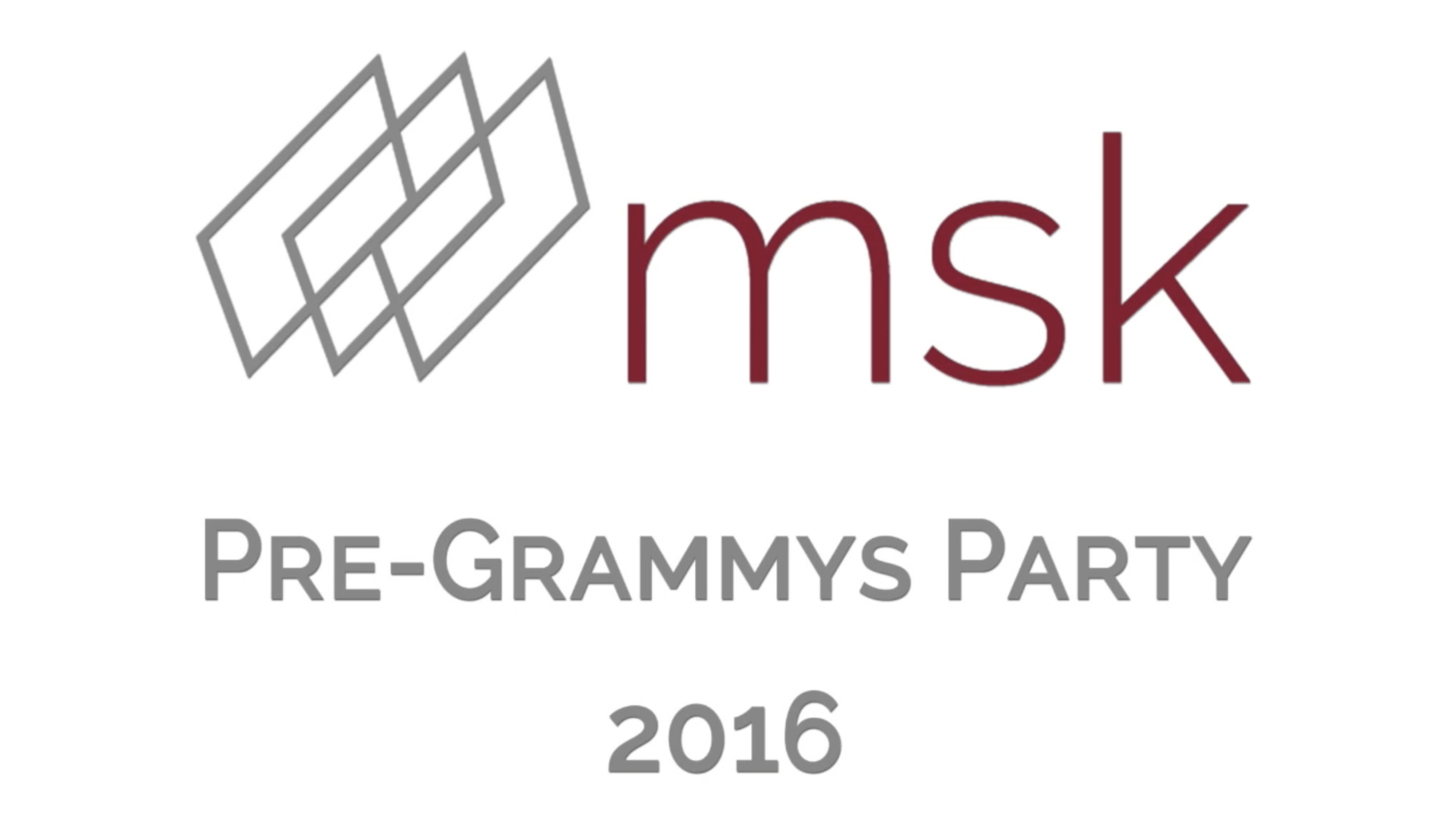 2016 MSK Pre-Grammys Party Highlights Reel
